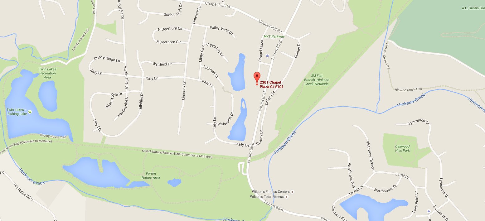 advanceorthomissourimap Advance Orthodontics